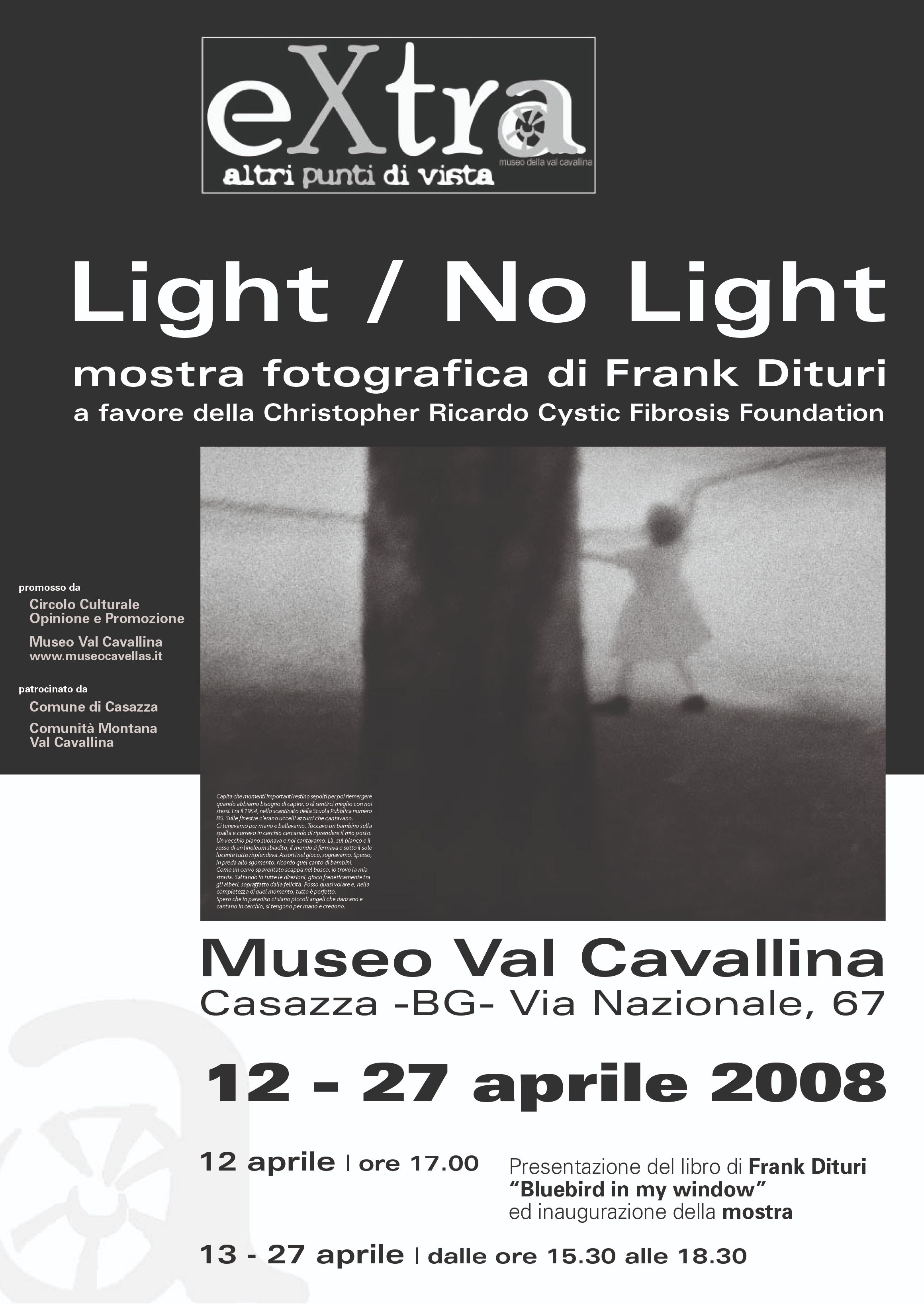 Light/No light. Mostra fotografica di Frank Dituri