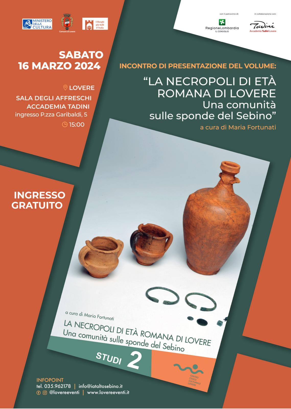 La necropoli di età romana di Lovere